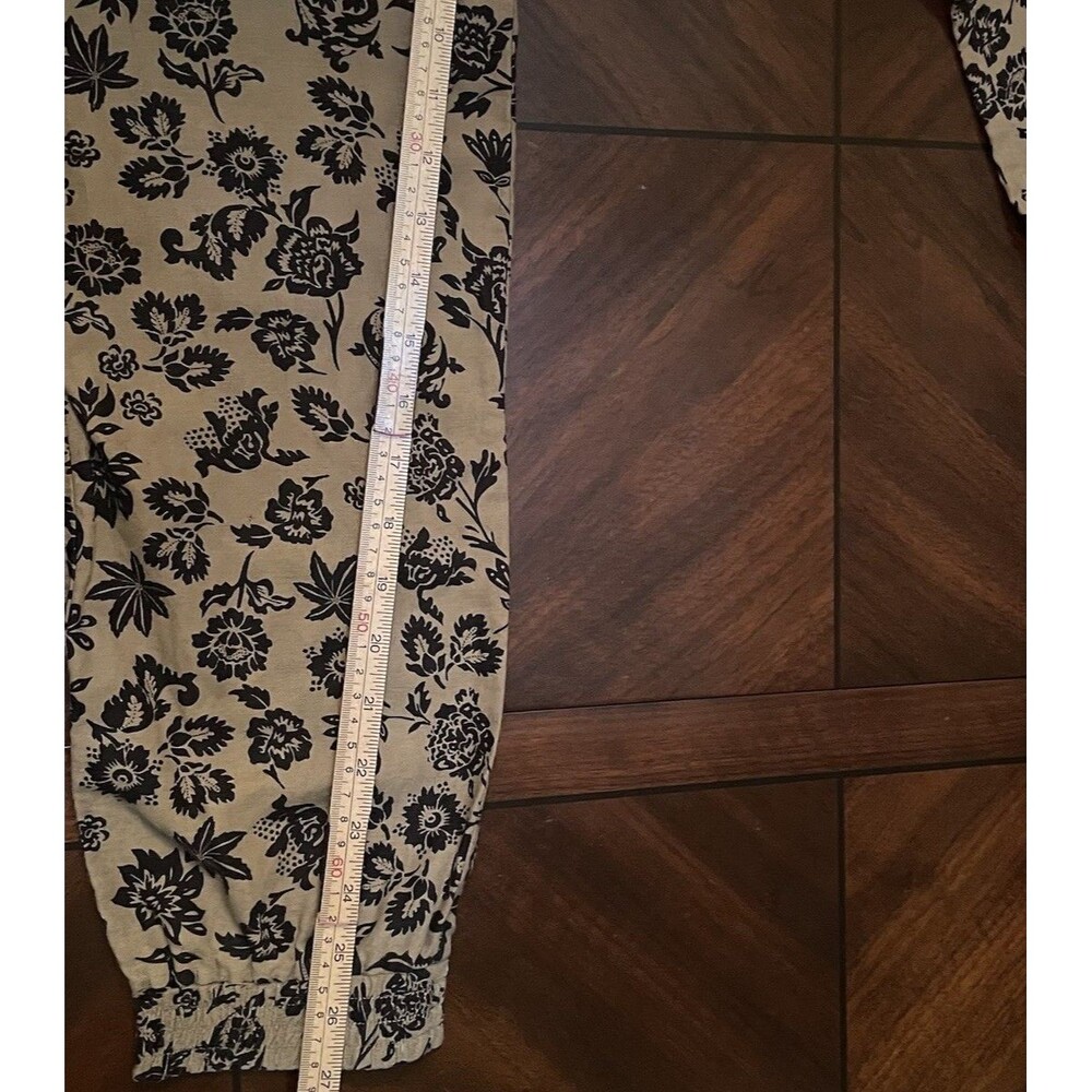 Wilfred Free Aritzia Freestyle Pant Viscose Ramie Floral Jogger Size XS Downtown - Picture 8 of 8